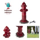 Dog Fire Hydrant Garden Statue with 2 Stakes, 16 Inches