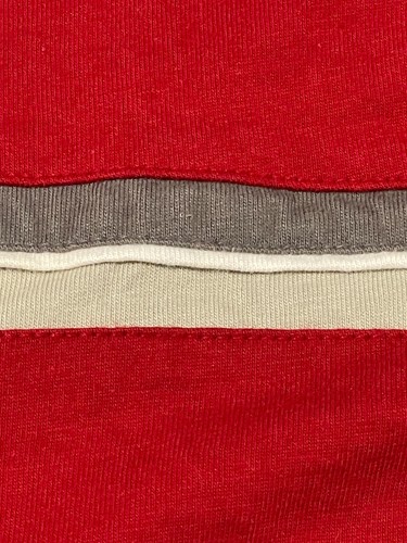 QUIKSILVER short sleeve MEN'S SHIRT - RED - Size L - LARGE - Quicksilver Surf Co - Picture 5 of 17