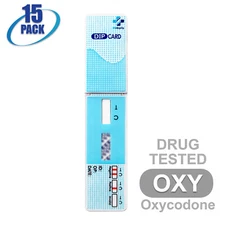 Mintegrity [15pk] Oxycodone (OXY) Dip Card Urine Drug Test #MI-WDOX-114