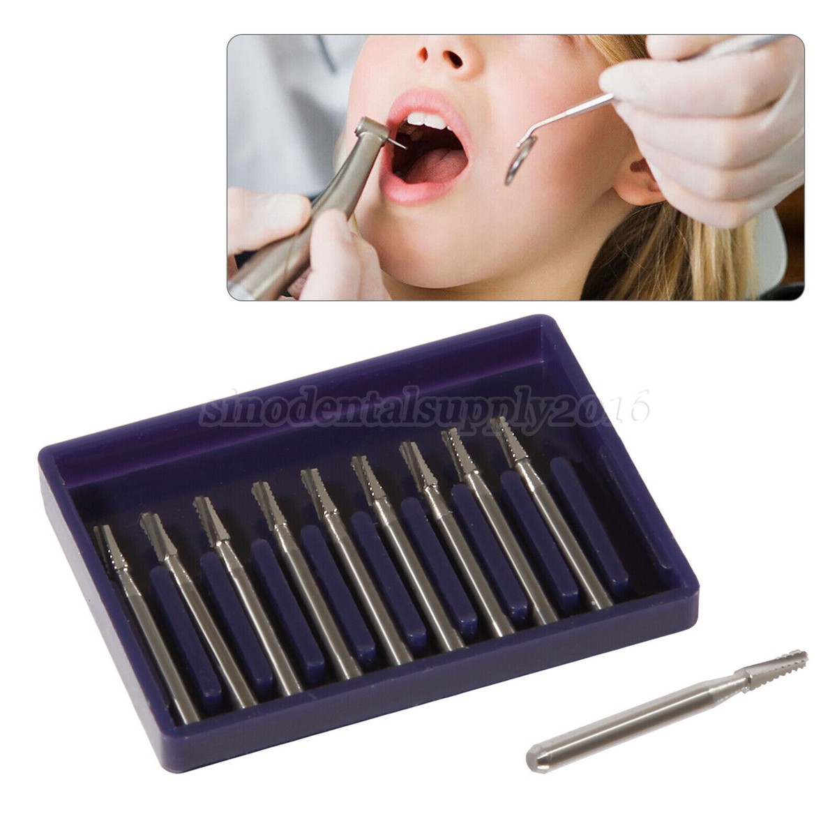 Frese Per Osso In Carburo Di Tungsteno DENTSPLY SIRONA A Taglio - Foto 10