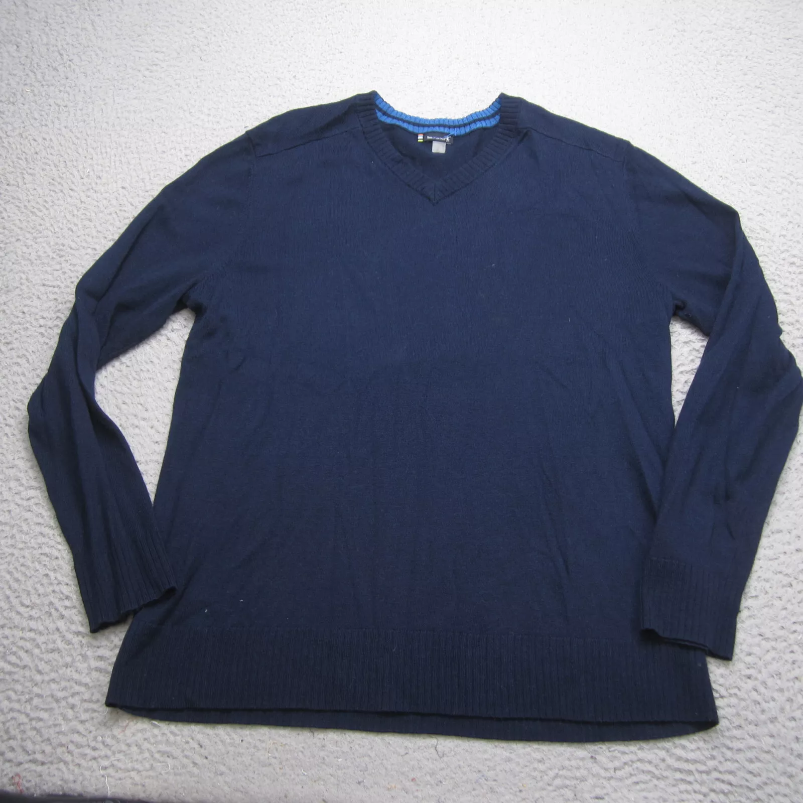 smartwool sparwood merino wool v neck hiking casual sweater