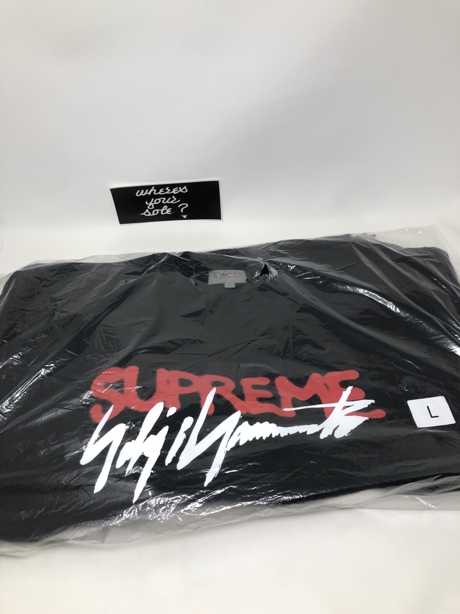 Supreme Yohji Yamamoto Logo Crewneck Sweatshirt Large L Supreme Yohji Yamamoto Logo Crewneck Sweatshirt Large L