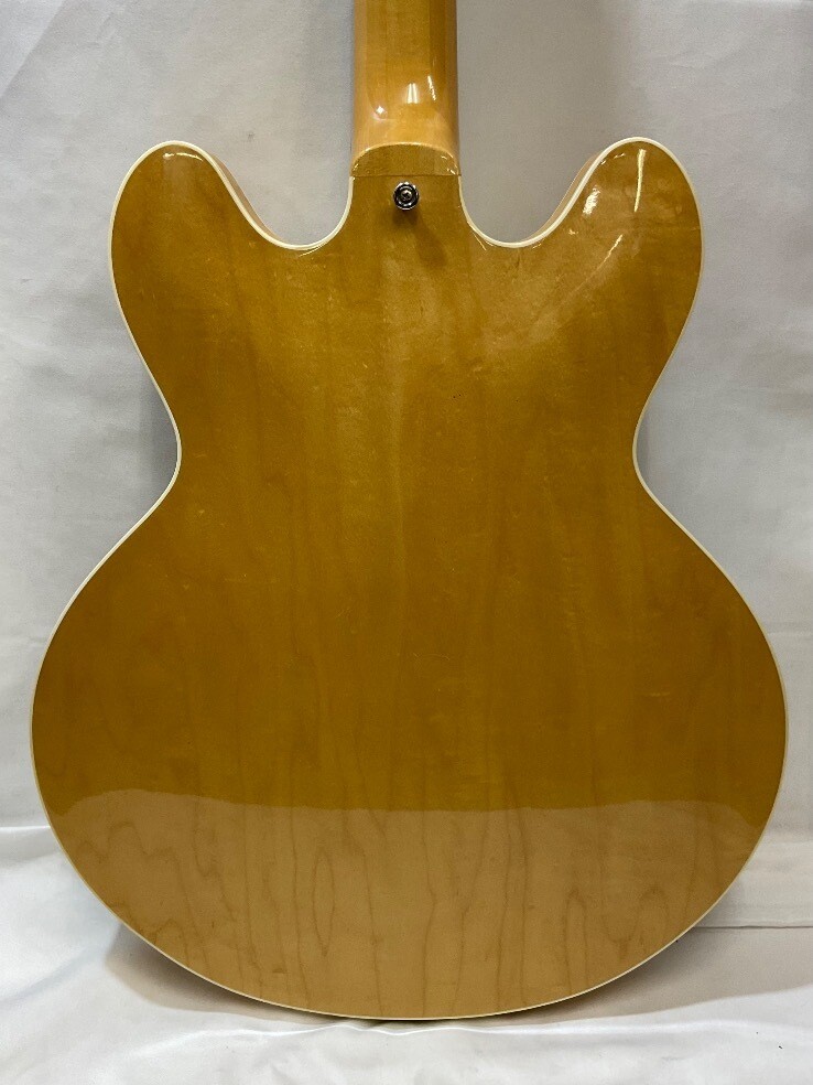 Electric Guitar Epiphone Casino Orange Label Natural Made in Japan