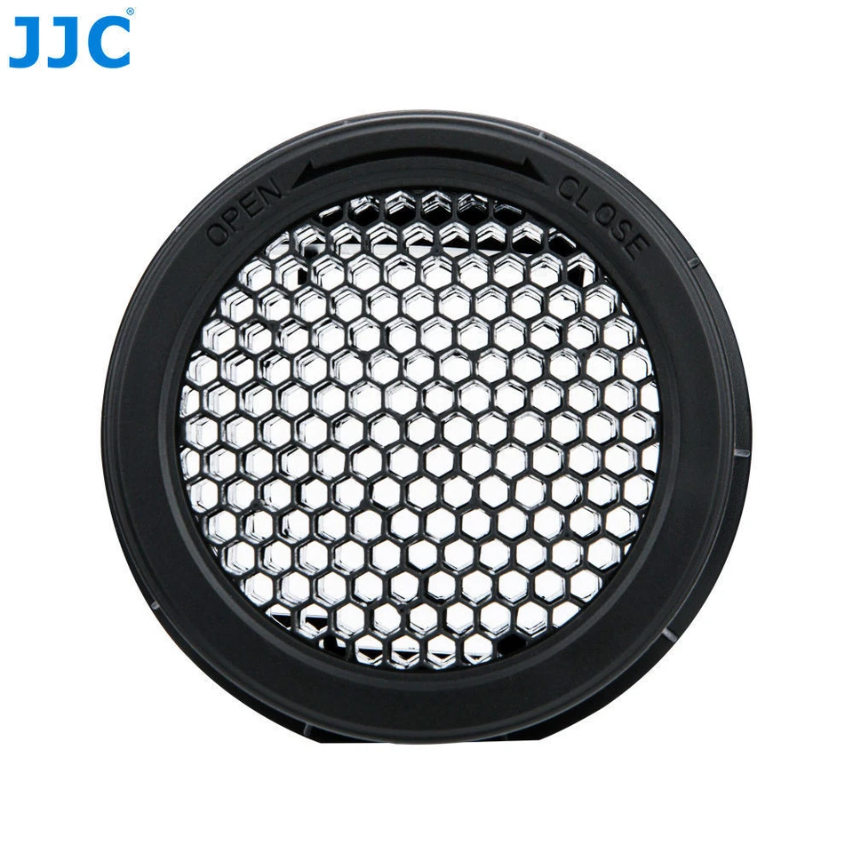 Modificador de luz de rejilla de panal apilable JJC 3 en 1 para Canon 580EX II 600EX RT Foto 3 de 4