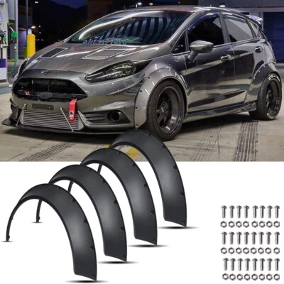 DREAMIZER For Ford Fiesta ST RS MK6 MK7 840mm Fender Flares Extra Wide Body Wheel Arches