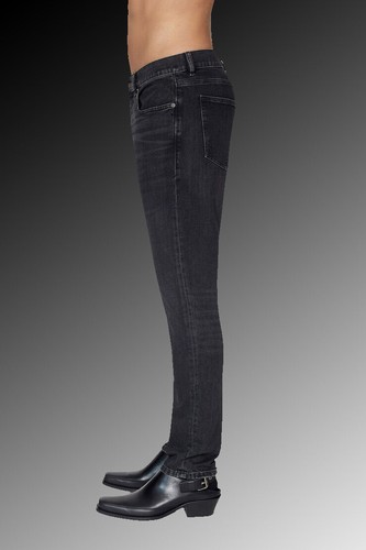 Diesel Thommer Slim Stretch Black Denim Jean Men Size 33x32L, 38x32L NWT - Picture 6 of 11