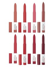 Maybelline Super Stay Ink Crayon Matte Longwear Lipstick Choose Your Shade