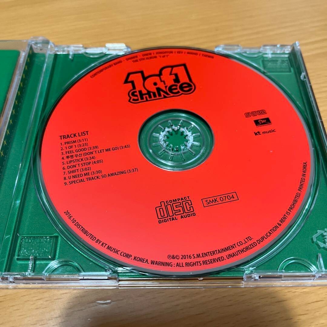 SHINee 1of1 5人直筆サイン入りCD ♡Unboxing SHINee 샤이니 5th Studio Album 1of1 원 오브 원