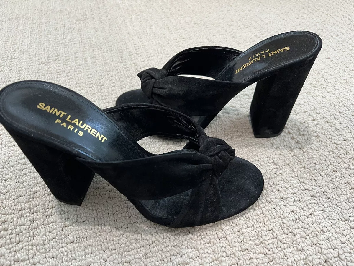 Saint laurent bianca mule new arrivals