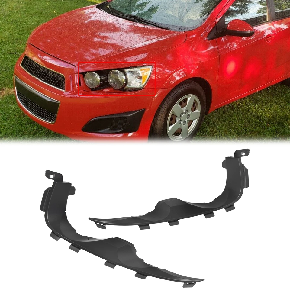 Кронштейны для фар со стороны водителя и пассажира левая и правая для Chevrolet Sonic 2012-2016 годов выпуска - Изображение 3 из 4