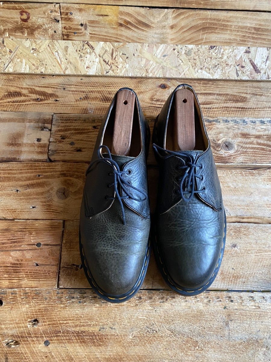Vintage Dr Marten derby pebble grain leather shoes US sz 9  display picture 1