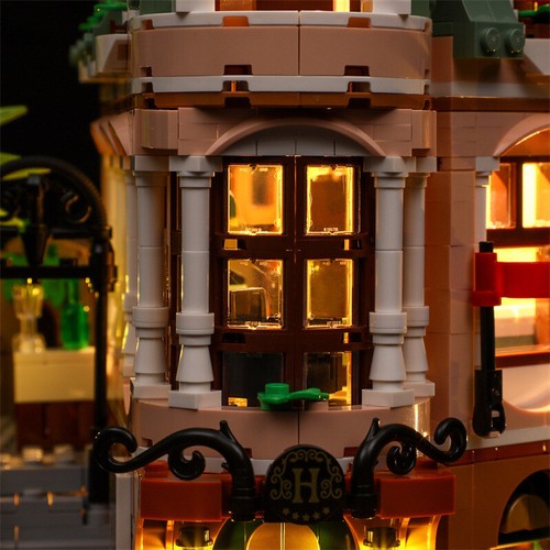 LED lighting Kit for LEGO Creator Boutique Hotel 10297 Light Kit ONLY - Picture 8 of 12