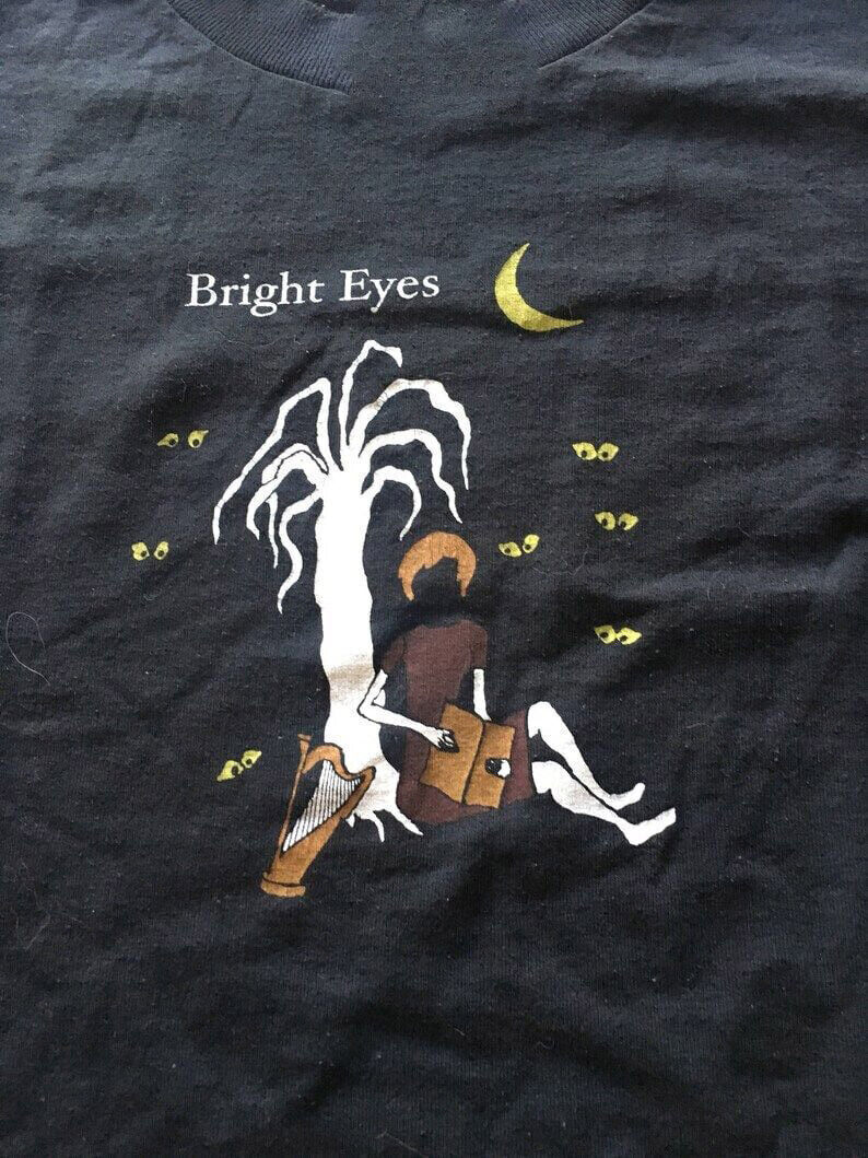 Bright Eyes Conor Oberst Tour Short Sleeve Black All Size Gift