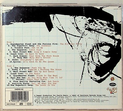 Back To The Old School Sugarhill Club Classics Best of 2-CD (Electro  80s)