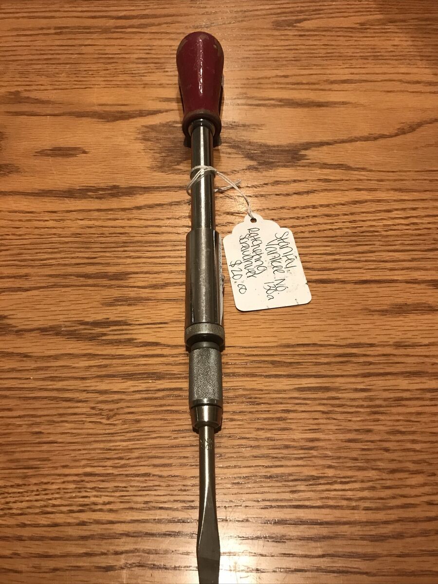 Stanley Yankee 130A Spiral Ratchet Screwdriver Pump Action Stanley Yankee 130A Spiral Ratchet Screwdriver Pump Action