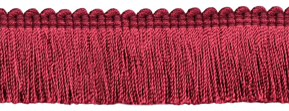 Ruby 1.25"" Brush Fringe Trim [By The Yard]