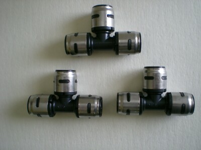 Sharkbite Evopex 3/4  X 3/4'' X 3/4'' Tee ( Pack Of 3 )