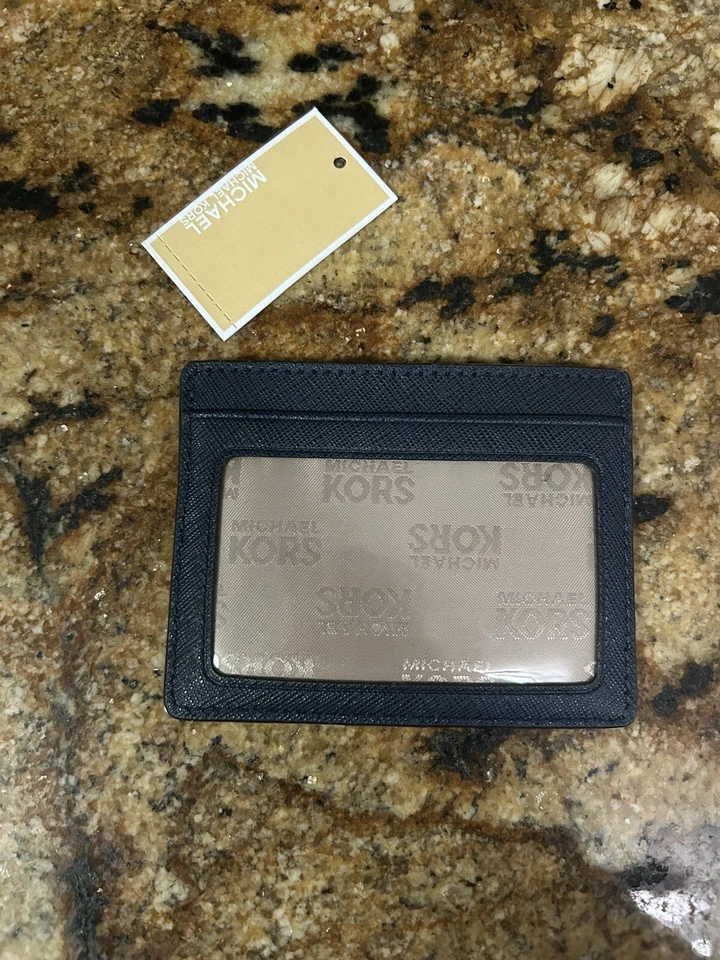 MICHAEL KORS JET SET VIAJE LG SAFFIANO CUERO TARJETERO Foto 2 de 4