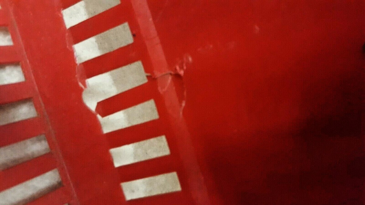 Vintage Marlboro Philip Morris Red Plastic Shopping Basket 17