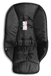 The black seat pad cover for high chair Graco DuoDiner