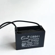 CBB61 30mfd 30uF 250V VAC 50/60Hz  MOTOR START RUN Fan Capacitor US STOCK