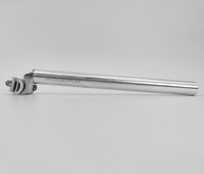 Ø28.6mm PROMAX Patent Sattelstütze Aluminium Silber 350mm Fahrrad