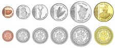 USA 1, 5, 10, 25, 50 Cents, 1 Dollar 2020 "Mohegan"