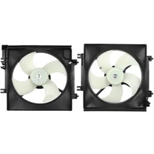 Radiator Condenser Cooling Fan Assembly For 2008-2011 Subaru Impreza 2.5L 2458CC