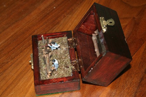 Vintage Civil War Diorama Soldiers at the Split Rail Fence - Picture 3 of 6