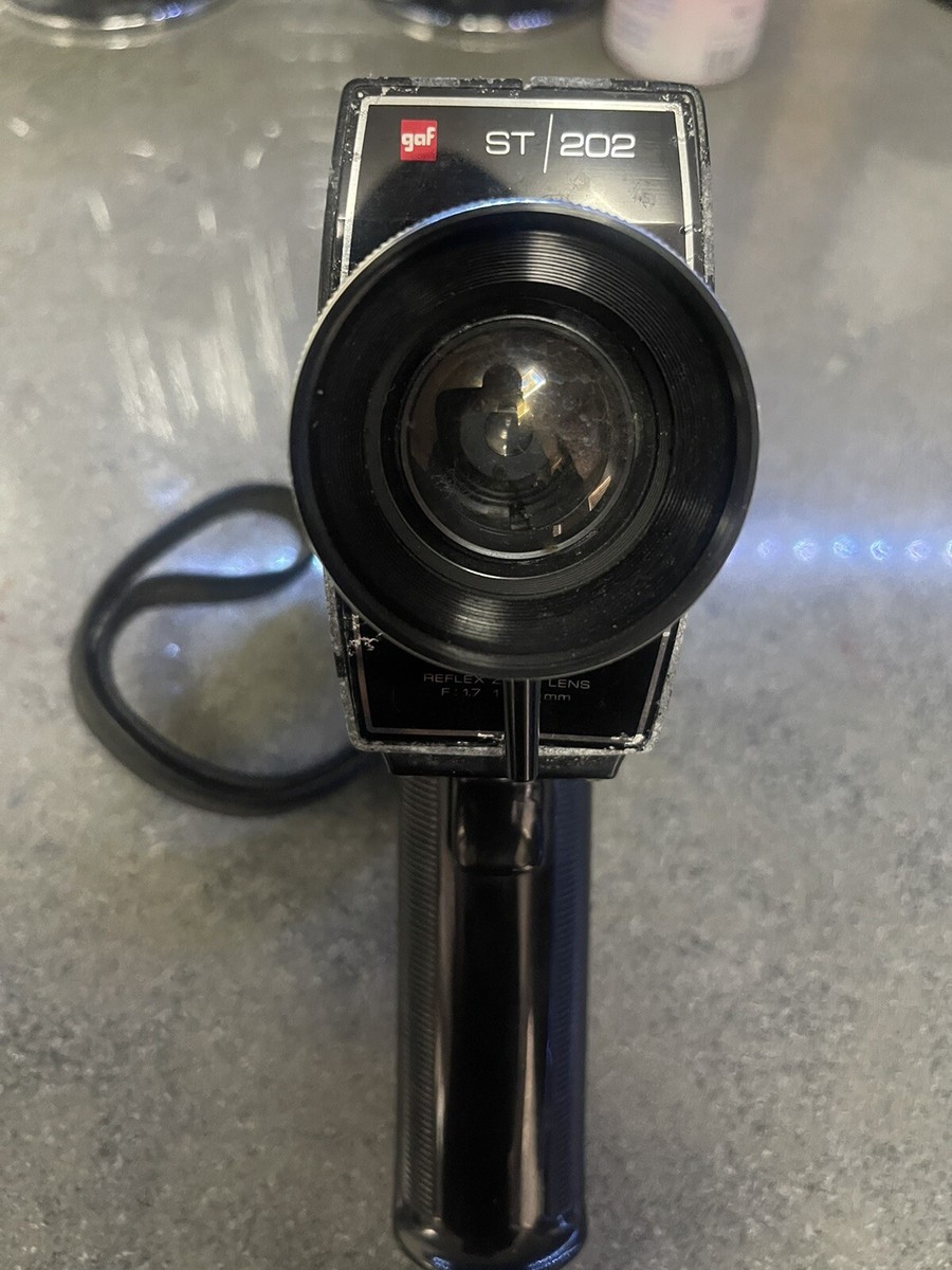 Caméra Super 8 GAF ST/802 vintage. Sortie dans les années 1970. Fonctionnel