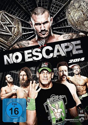 No Escape 2014 (DVD) Orton,Randy, Cesario,Antonio, Bryan,Daniel, Batista