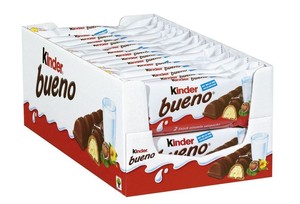 30 X Kinder Bueno Chocolate Candies Big Box Candy Original