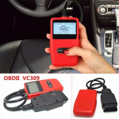 EOBD OBDII Car Scanner Code Reader Auto Fault Engine Diagnostic Reset Tool VC309