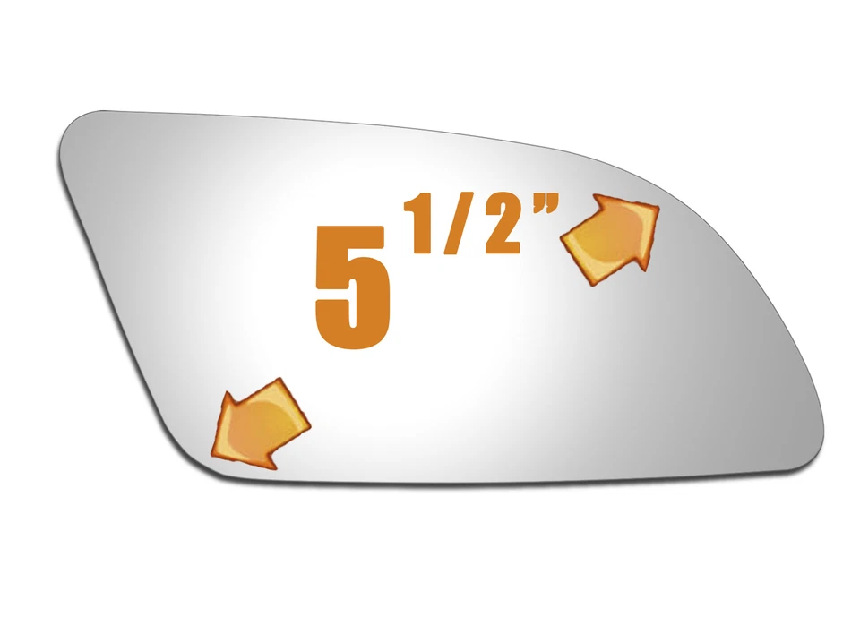 Vidrio espejo retrovisor de repuesto para Chevy Camaro 1982-1992 lado derecho adhesivo derecho 3006 Foto 2 de 4