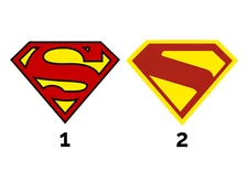 SUPERMAN Logo Die cut Vinyl Decal Pick Size and Design