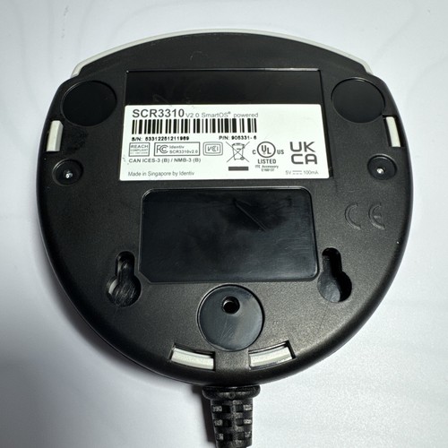 New Identiv SCR3310 v2.0 USB-C CAC - Smart Card Reader - 第 2/3 張圖片
