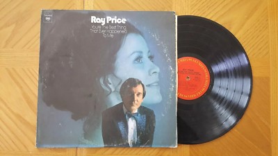 RAY PRICE - YOU'RE THE BEST THING THAT EVER HAPPENED TO ME  VINYL RECORD LP 1