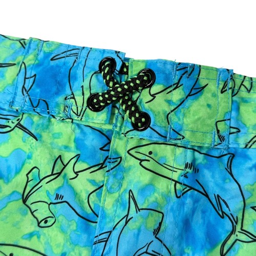Body Glove Boys Size MEDIUM 10/12 Swim Shorts Trunks 50+ UPF Lined Sharks NWT - Picture 3 of 12
