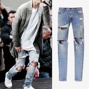 kanye ripped jeans