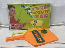 Kenner 1970 Flip Your Top Fast Action Gyro Top Game - Complete in Box