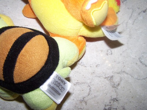 Lotto 4 peluche Pokemon circa 6'; Charmander, Tyranitar, Turtwig, Sobbie - Foto 5 di 7