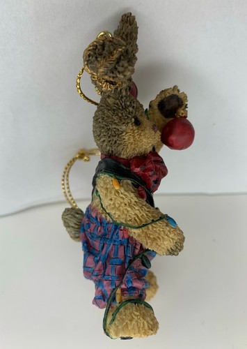 Ganz Cottage Collectibles Bumbershoot Harey Situation Rabbit Ornament with Box - Bild 2 von 9