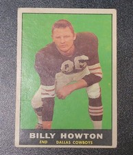 1961 Topps - Billy Howton #24 Wearing a Cleveland Browns Jersey
