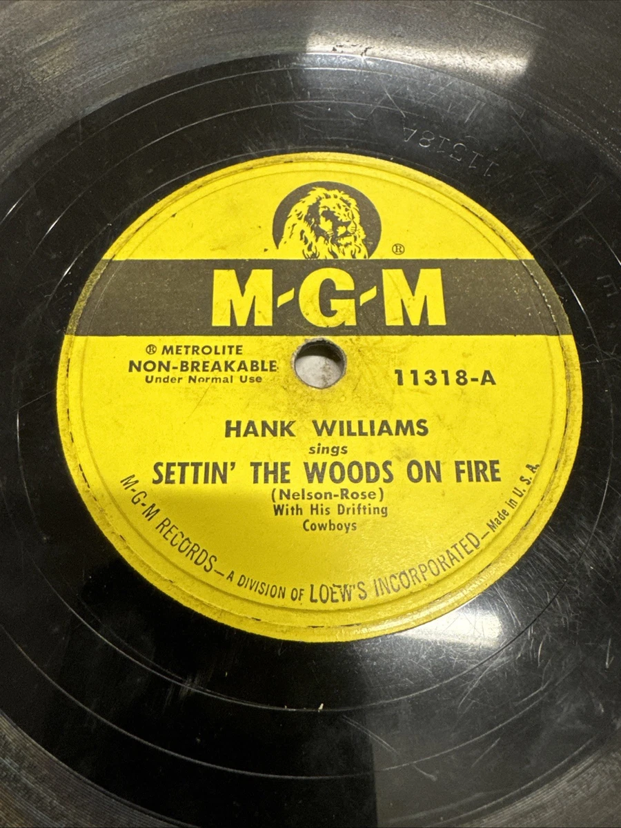HANK WILLIAMS MGM 78RPM 5枚セット Hank Williams 78 RPM Vinyl Records for sale - eBay