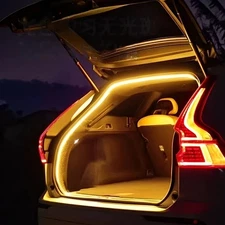 Automotive LED Rear Cabin Customizable Auto-Sensing Yellow Ambient Light Switch