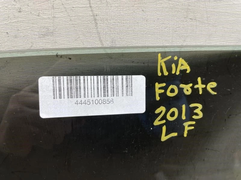 2014 KIA FORTE EX СЕДАН ПЕРЕДНЯЯ ЛЕВАЯ ВОДИТЕЛЬСКАЯ ДВЕРЬ СТЕКЛО ОКНА OEM + - Изображение 2 из 4