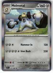Melmetal 117/162 Holo Rare Temporal Forces