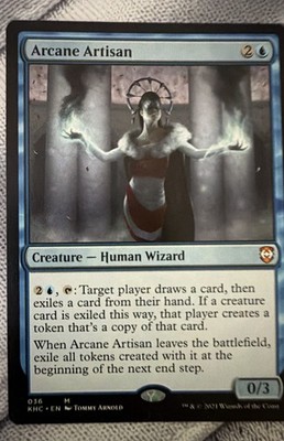 Arcane Artisan Commander: Kaldheim Regular Mtg M/Nm Mythic