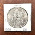 Morgan Silver Dollar 1881 Philadelphia Business Strike 90% Silver KM#110