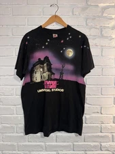 Psycho Universal Studios Vintage Horror T-Shirt Tee 90s Size M USA
